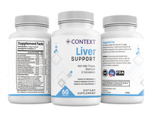 Load image into Gallery viewer, Context Liver Support Supplement - 60 Count
